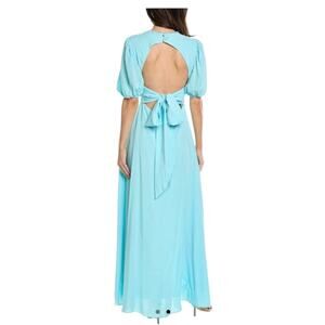 Women’s Alexia Admor IMOGEN Maxi Dress in Halogen Blue - Sz 8